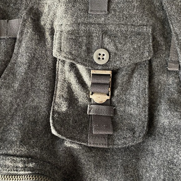 Ralph Lauren Blue Label Rugby Gray‎ Rare Jodhpurs Pants Wool Sz 0 - Picture 4 of 16